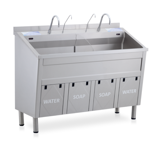 Scrub Sink Unit double with photcell